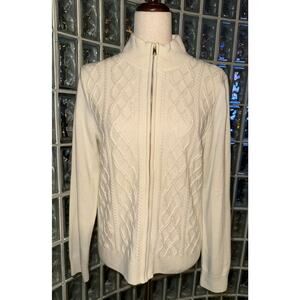 TALBOTS womens lambswool blend sweater - Size large